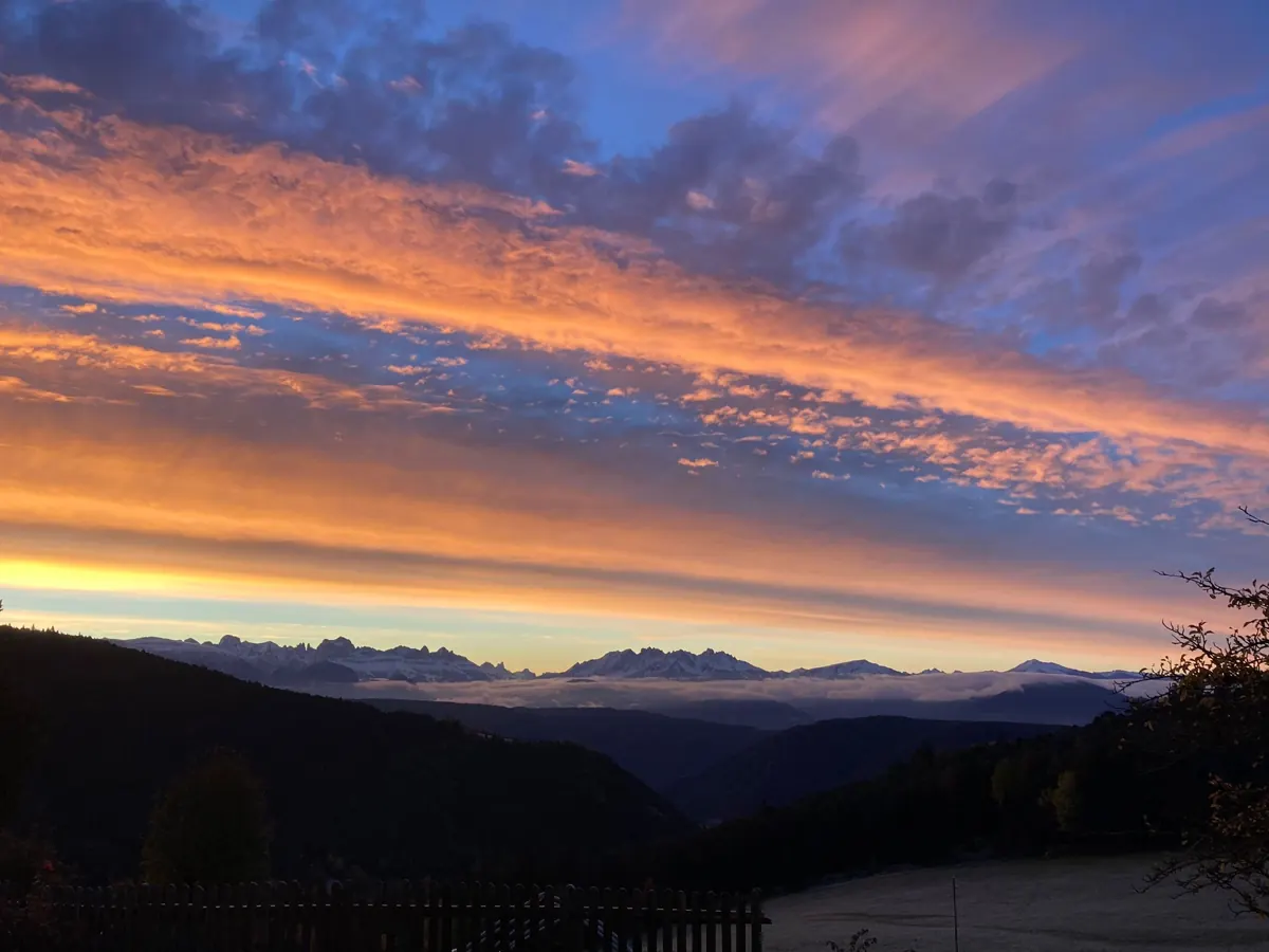 Urlaub auf dem Bauernhof Südtirol: Moserhof panorama